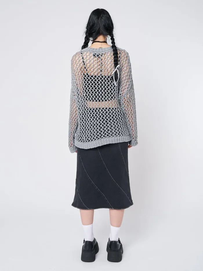 Clothing Starfish Open Knit Jumper Minga London Sweaters
