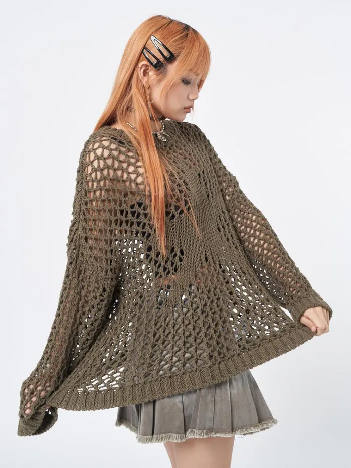 Clothing Superstar Open Knit Jumper Minga London Sweaters
