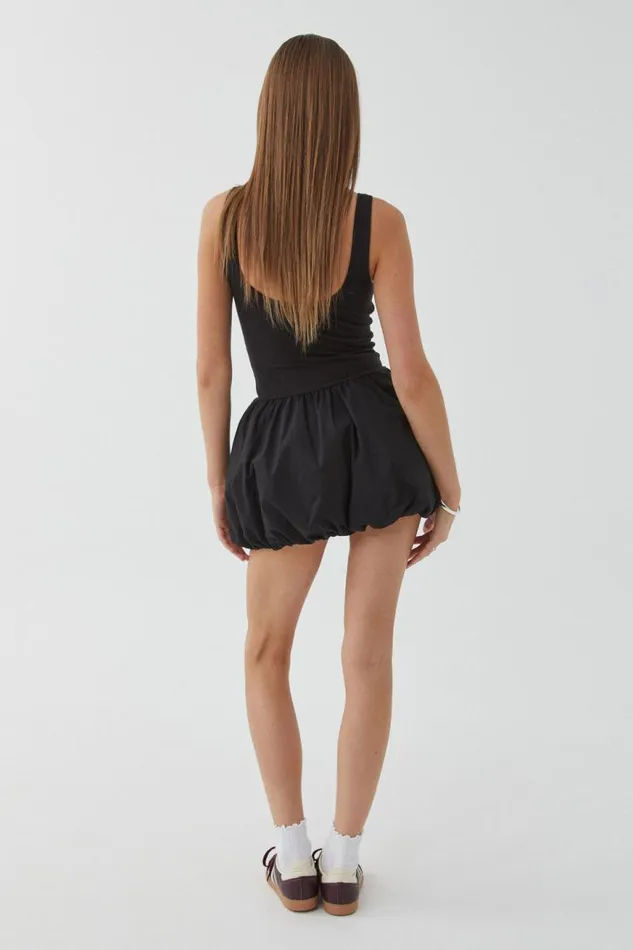 Clothing Supr Mini Dresses Clara Bubble Mini Dress Black