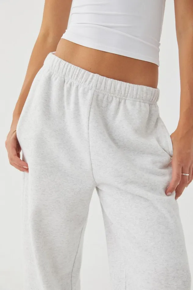 Clothing Supr Pants 90S Jogger Track Pant Light Grey Marle