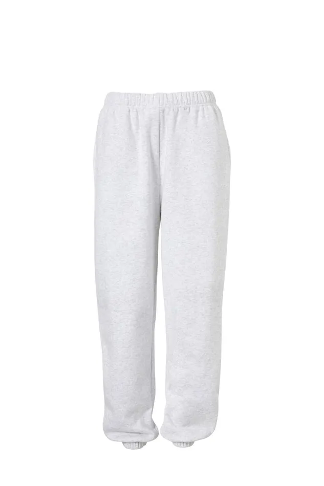Clothing Supr Pants 90S Jogger Track Pant Light Grey Marle