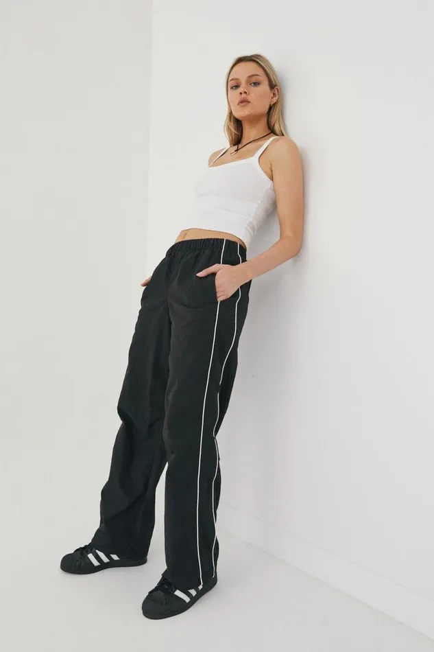 Clothing Supr Pants Julia Sporty Pull On Pant Black