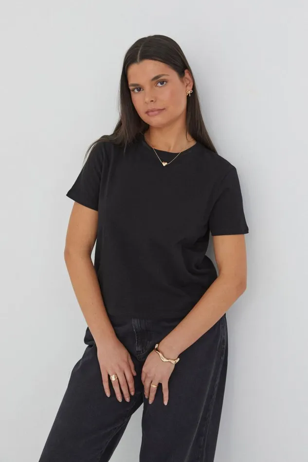 Clothing Supr T Shirts Everyday Tee Black