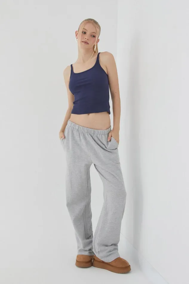 Clothing Supr Tank Tops Paris Scoop Neck Tank All Star Navy
