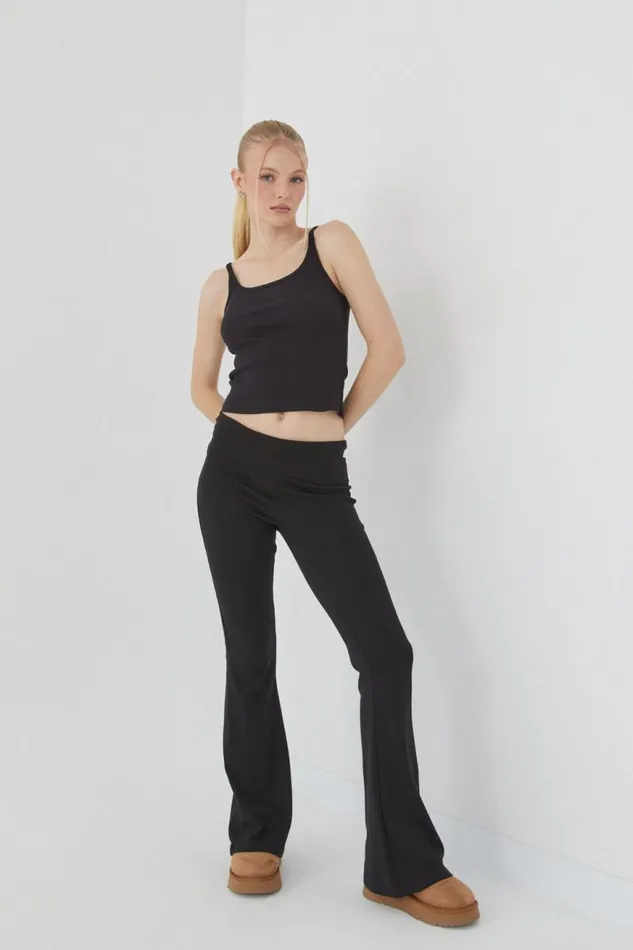Clothing Supr Tank Tops Paris Scoop Neck Tank Black