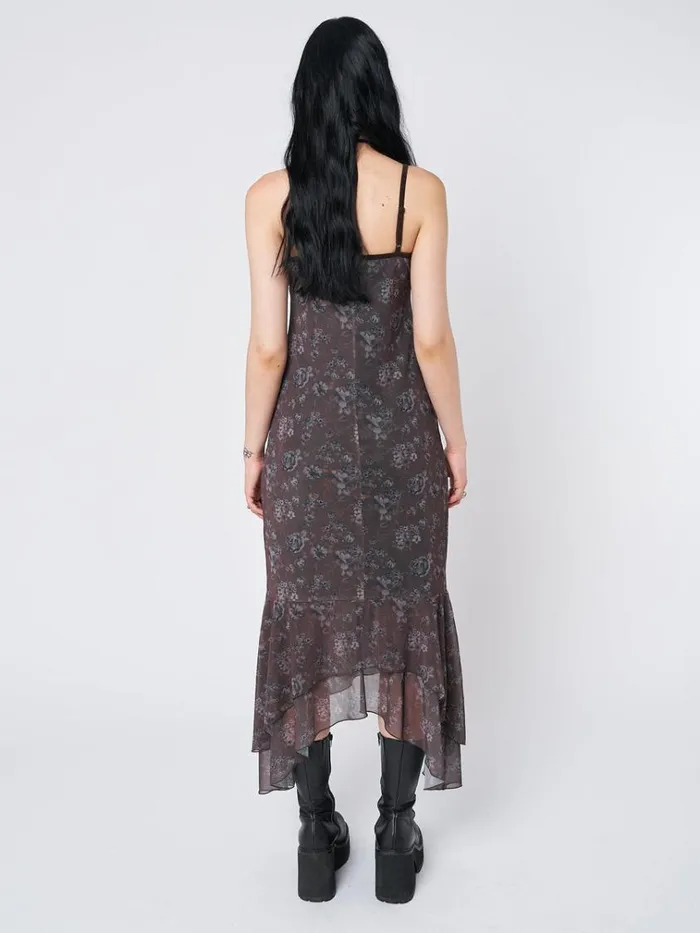 Clothing Zelda Floral Layered Maxi Dress Minga London Dresses