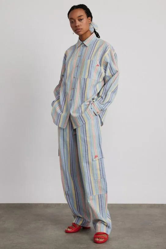 Coords Women Damson Madder Sicily Rocket Cargo Trousers 8211 Multi Stripe