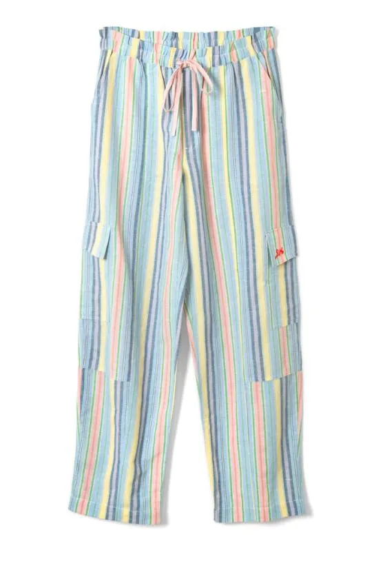 Coords Women Damson Madder Sicily Rocket Cargo Trousers 8211 Multi Stripe