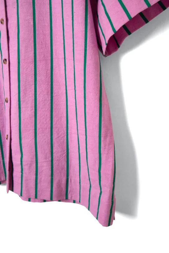 Coords Women Damson Madder Sydney Stripe Shirt