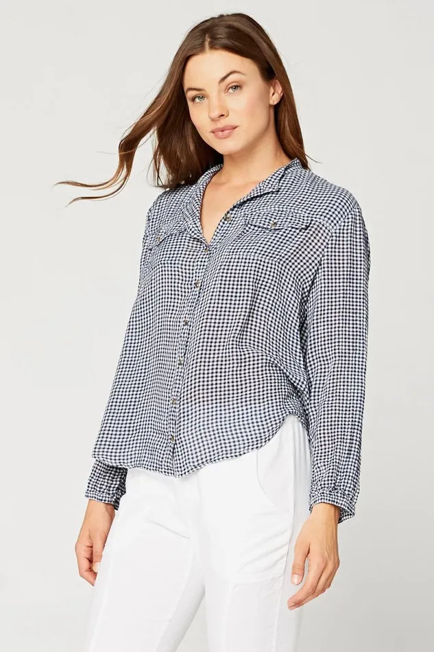 Contemporary Country Shirt Promenade Clothing XCVI ShirtsBlouses