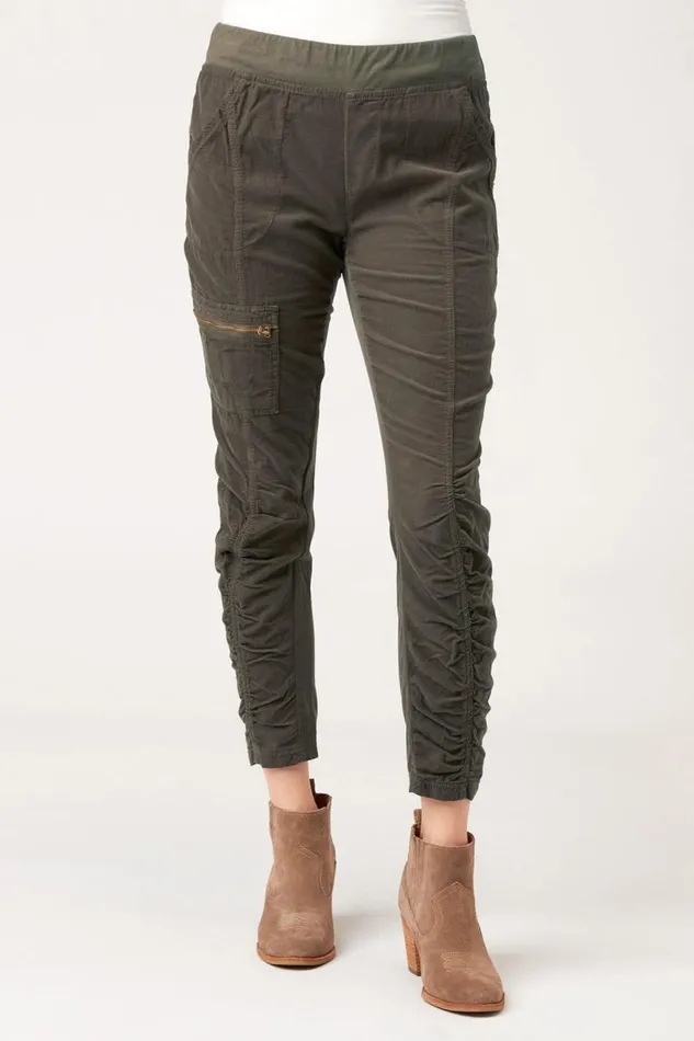Cord Malanda Pant Olive Clothing XCVI Leggings