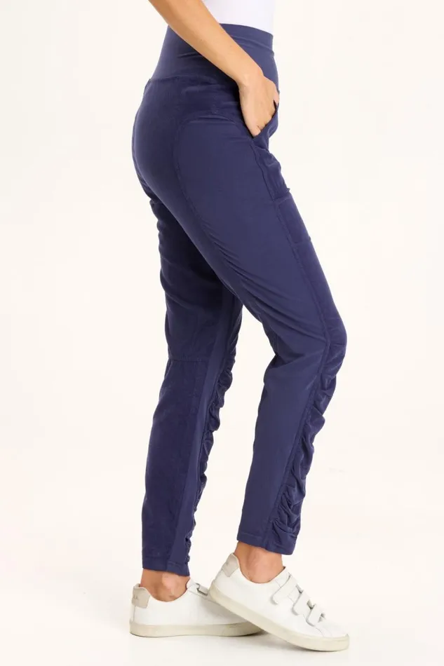 Cord Penny Legging Navy Clothing XCVI Leggings