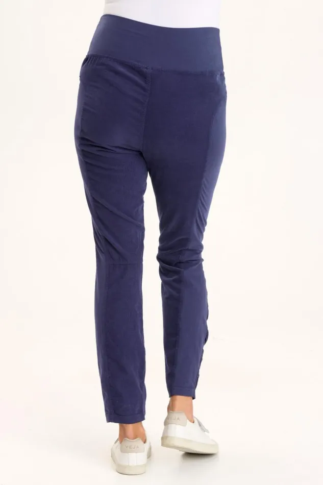 Cord Penny Legging Navy Clothing XCVI Leggings