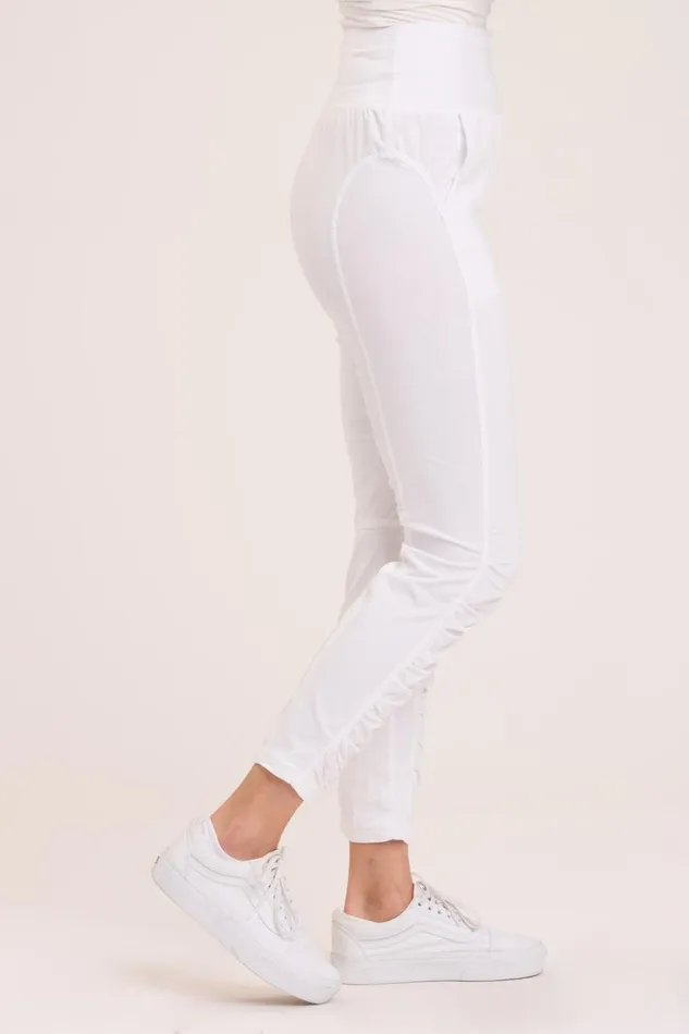 Cord Penny Legging White Clothing XCVI Leggings