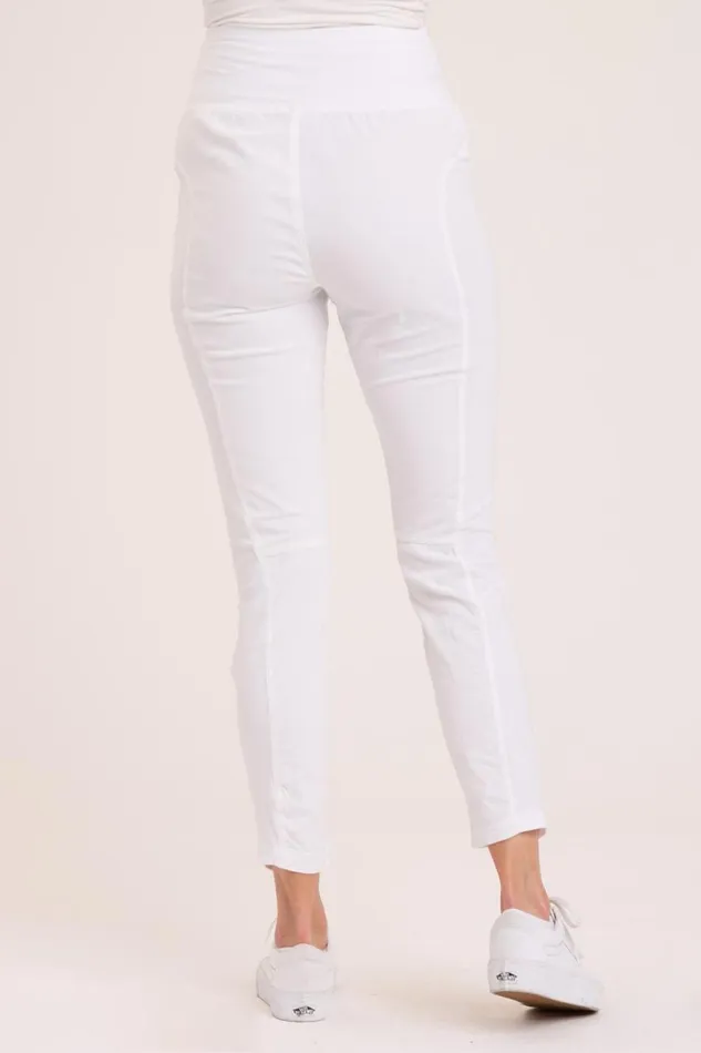 Cord Penny Legging White Clothing XCVI Leggings