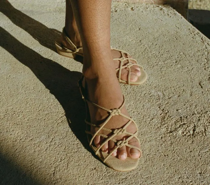 CORSICA SANDAL Rame Suede Shop DEN Footwear