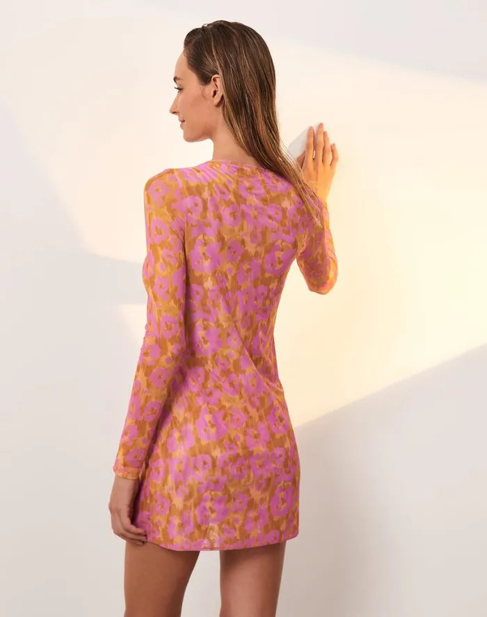 Cover Ups Women ViX Paula Hermanny Cleo Short Cover Up 8211 Mosqueta