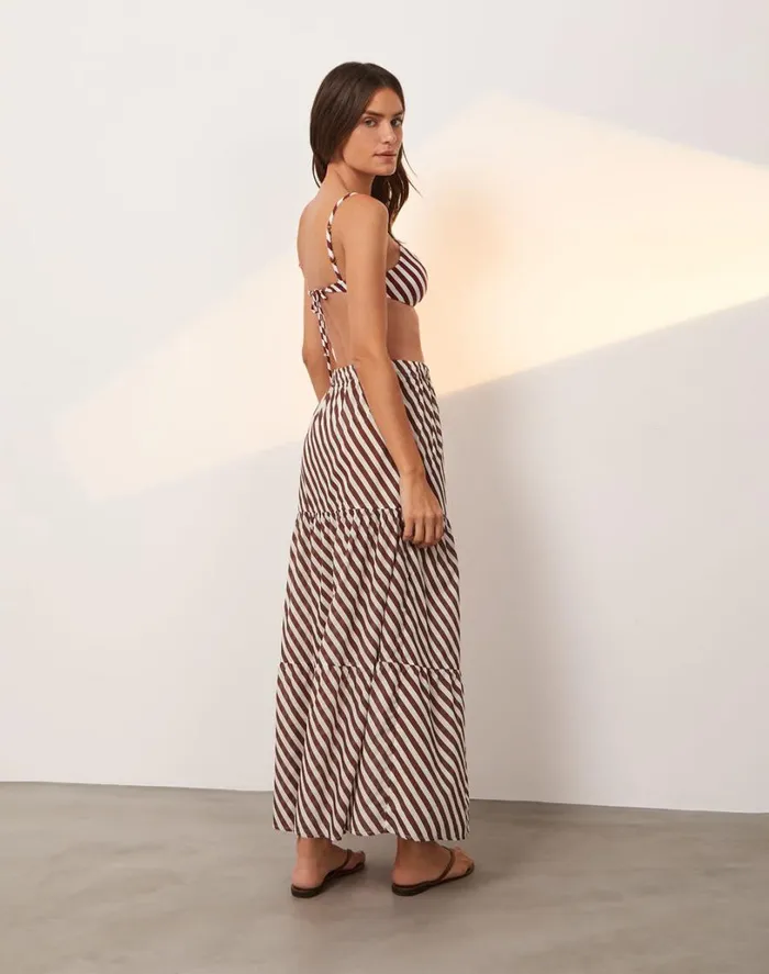 Cover Ups Women ViX Paula Hermanny Helen Long Skirt 8211 Boardwalk