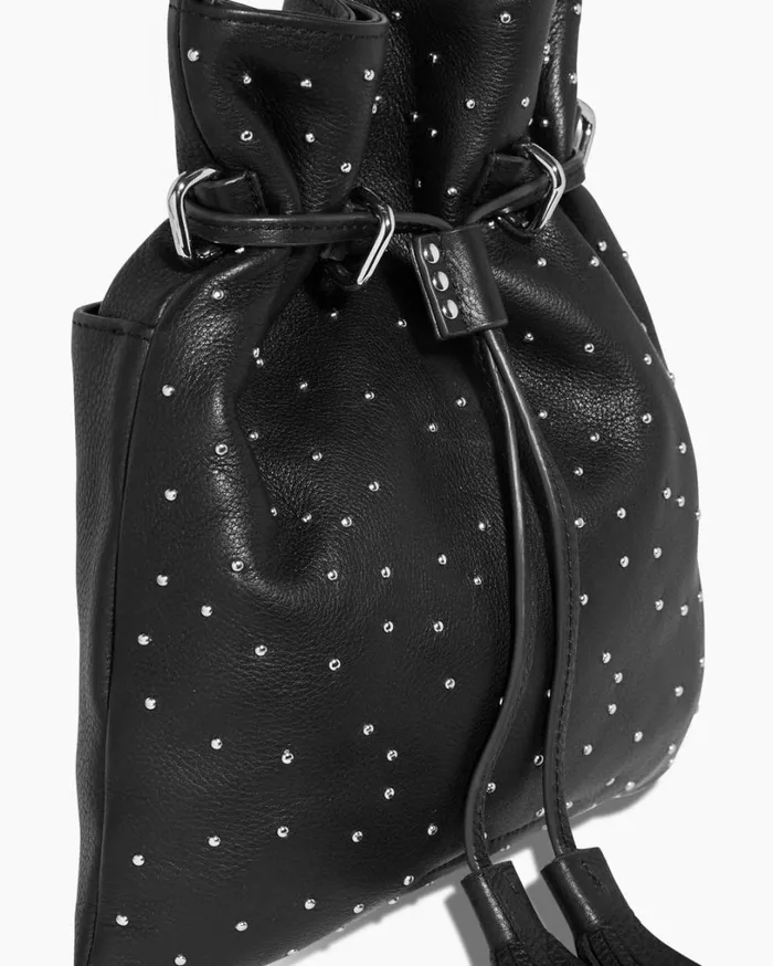 Crosby Novelty Drawstring Crossbody Scattered Studs Women Aimee Kestenberg Crossbody Bags