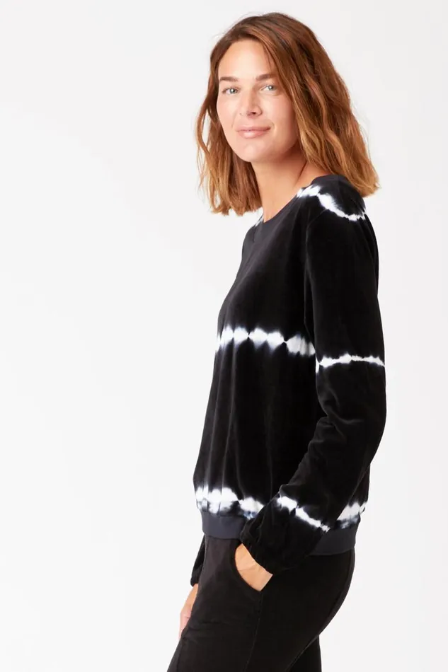 Dakota Pullover Sequence Wash Obsidian Clothing XCVI Sweatshirts