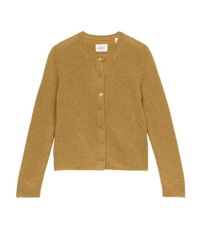 DANAE CARDIGAN Teak Shop DEN Knitwear