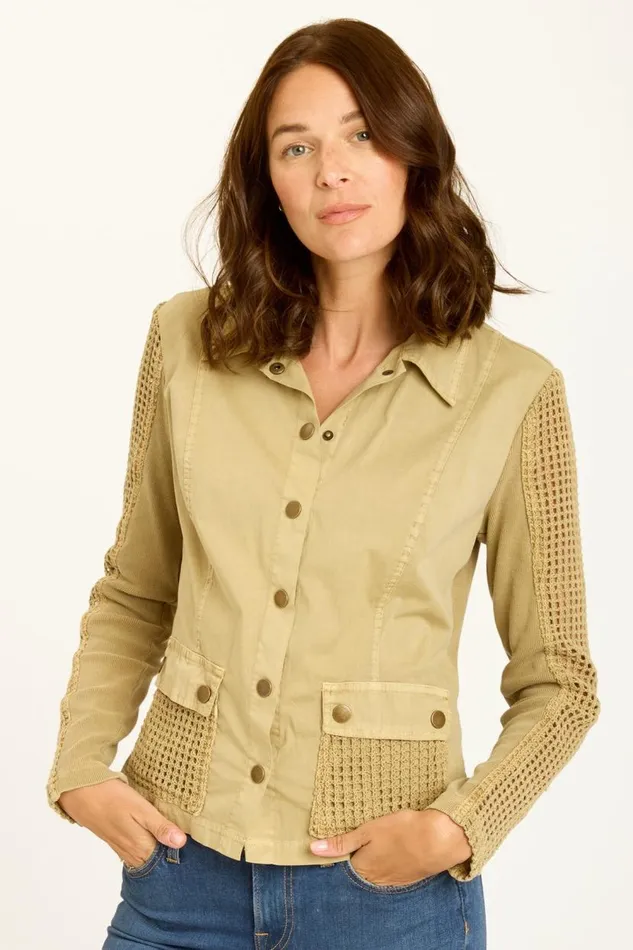 Danica Jacket Linwood Sands Pigment Clothing XCVI Jackets