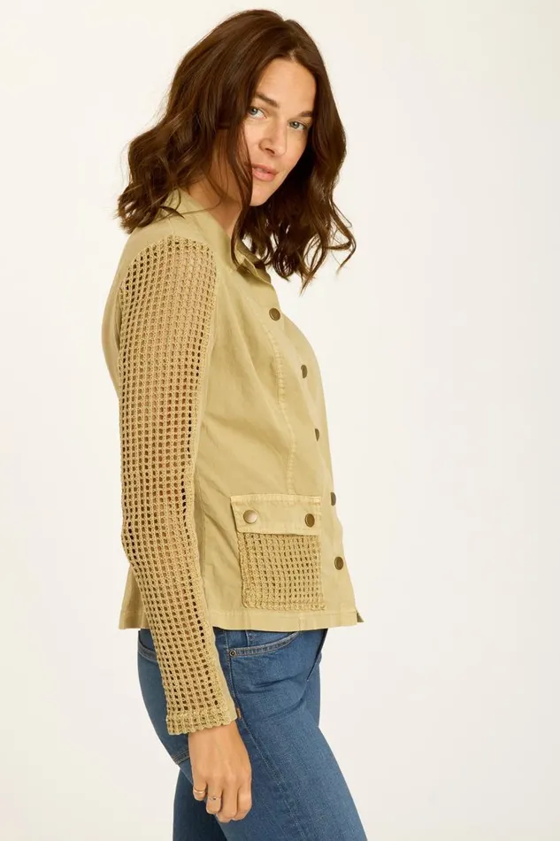Danica Jacket Linwood Sands Pigment Clothing XCVI Jackets