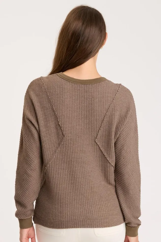 Delsi Pullover Demitasse Clothing XCVI Sweatshirts
