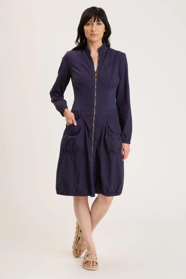 Deschutes Jacket Dress Navy Clothing XCVI Jackets