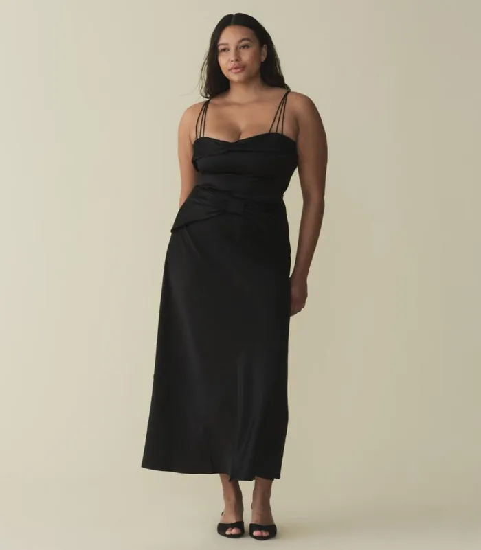 DONETTA DRESS Black Shop DEN Dresses