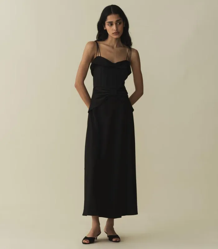 DONETTA DRESS Black Shop DEN Dresses