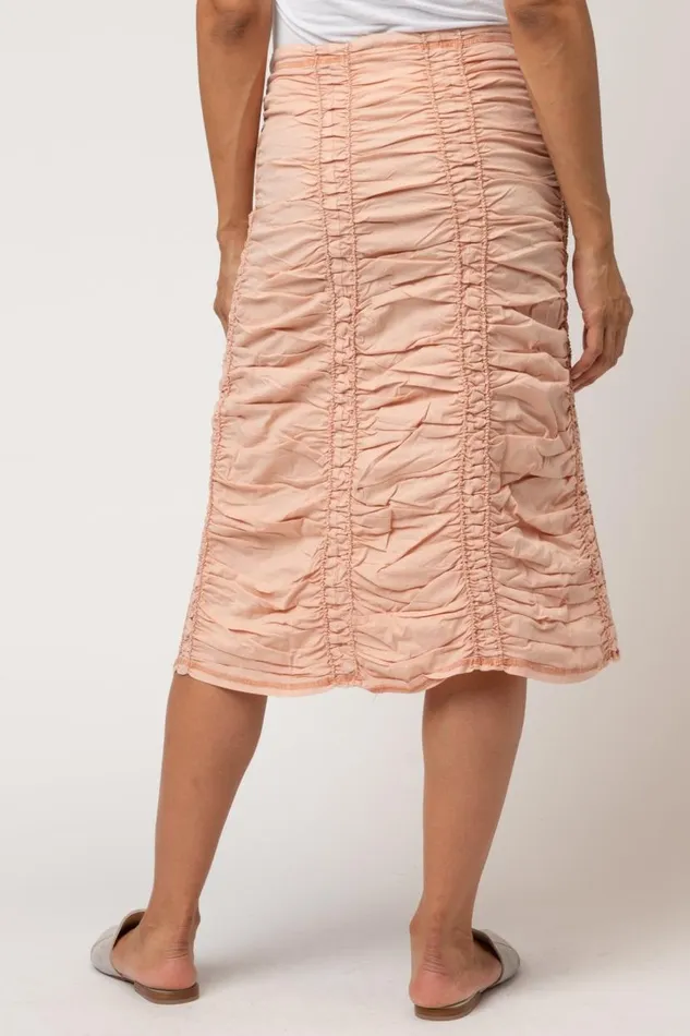Double Shirred Panel Skirt Firefly Clothing XCVI Skirts