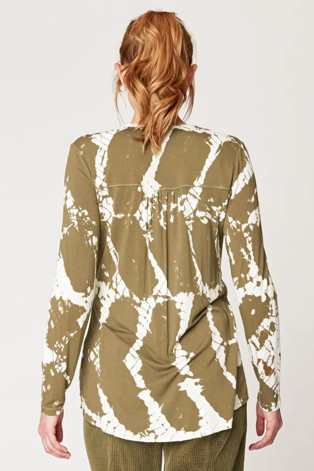 Douglas VNeck Obelus Wash Trellis Clothing XCVI ShirtsBlouses