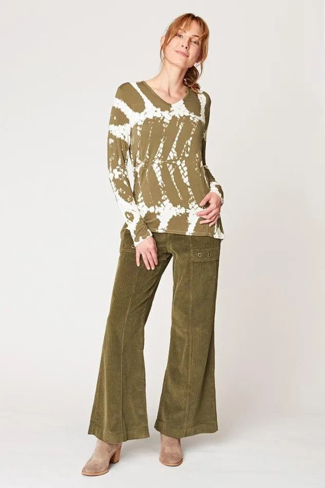 Douglas VNeck Obelus Wash Trellis Clothing XCVI ShirtsBlouses