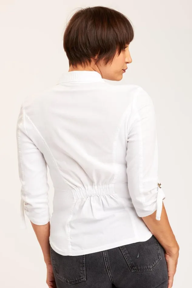 Drake Jacket White Clothing XCVI Jackets
