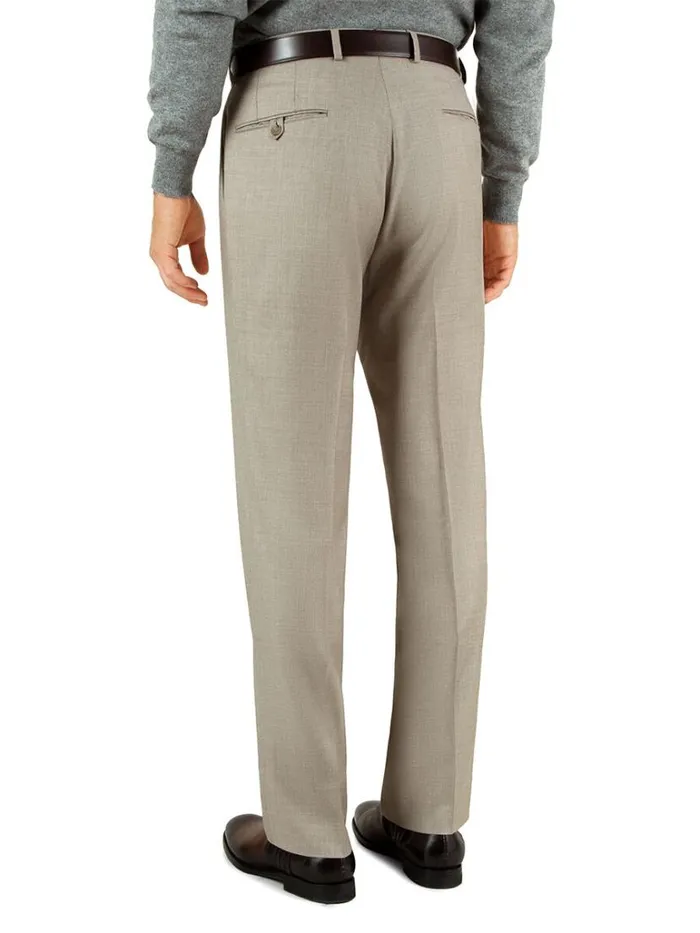 Dress Pants Mens Paul Stuart Sand Super 130s Plain Front Trouser Sand Dress Pants Mens Paul Stuart Sand Super 130s Plain Front Trouser Sand