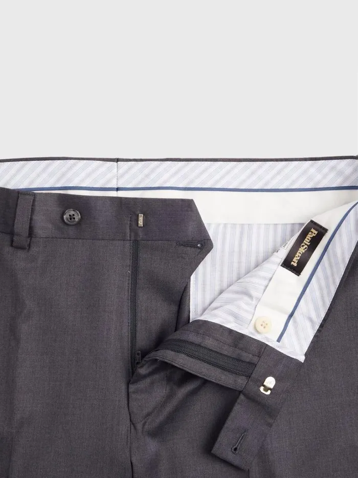 Dress Pants Mens Paul Stuart Wool Dress Trouser Mid Grey Dress Pants Mens Paul Stuart Wool Dress Trouser Mid Grey
