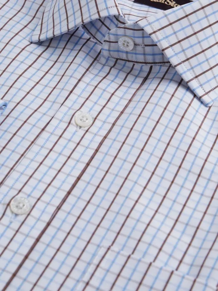 Dress Shirts Mens Paul Stuart Graph Check Dress Shirt Light Blue