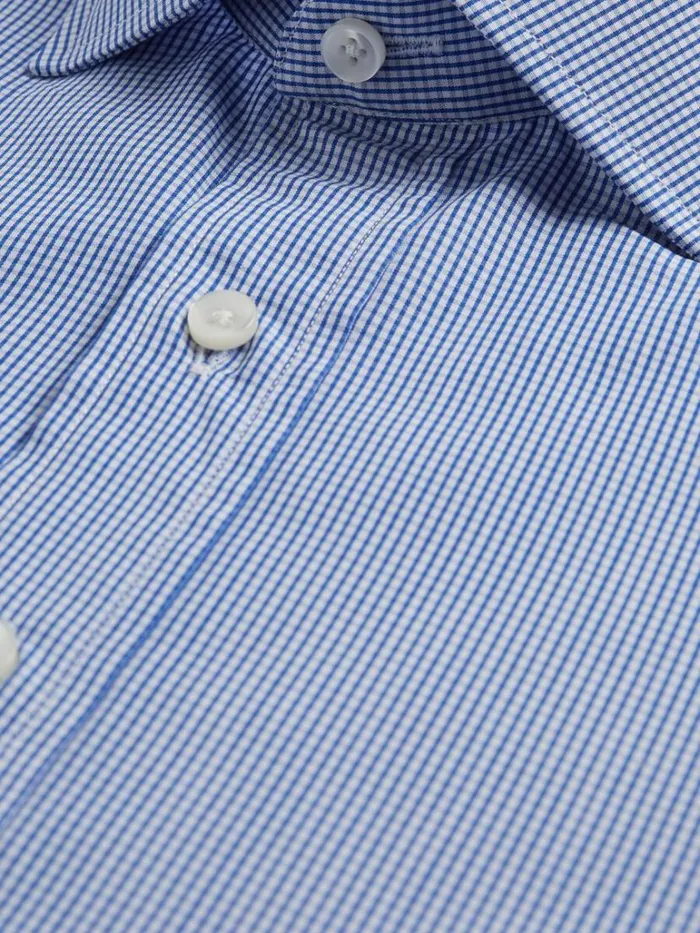 Dress Shirts Mens Paul Stuart Micro Gingham Slim Fit Dress Shirt Blue Dress Shirts Mens Paul Stuart Micro Gingham Slim Fit Dress Shirt Blue