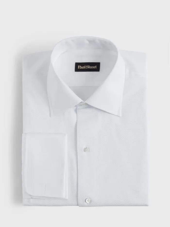 Dress Shirts Mens Paul Stuart Slim Fit Formal Shirt White