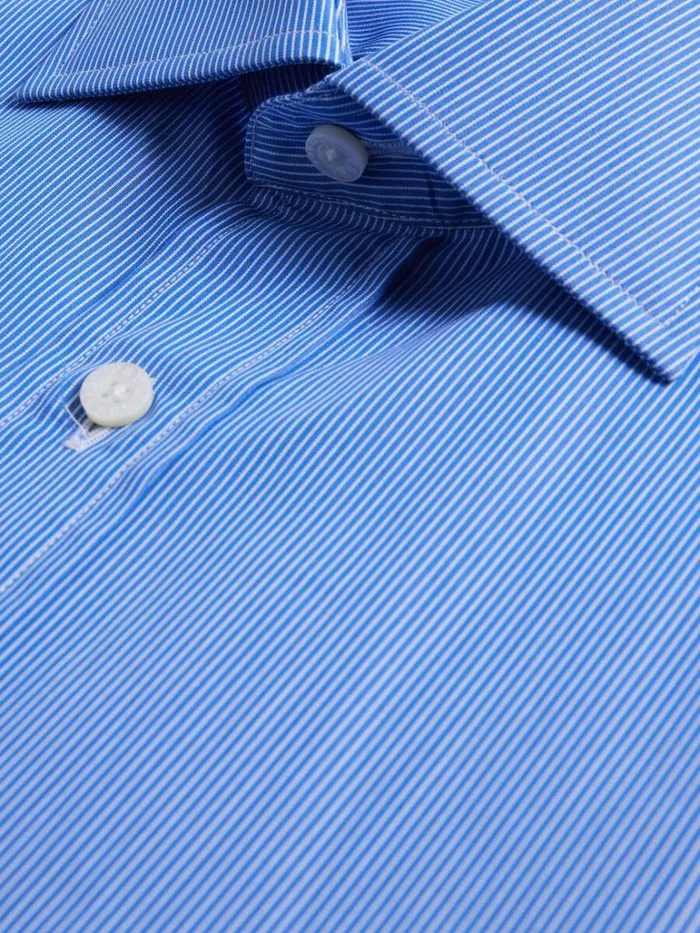 Dress Shirts Mens Paul Stuart Stripe Slim Fit Dress Shirt Navy
