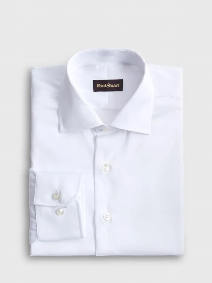Dress Shirts Mens Paul Stuart The Traveler Dress Shirt White