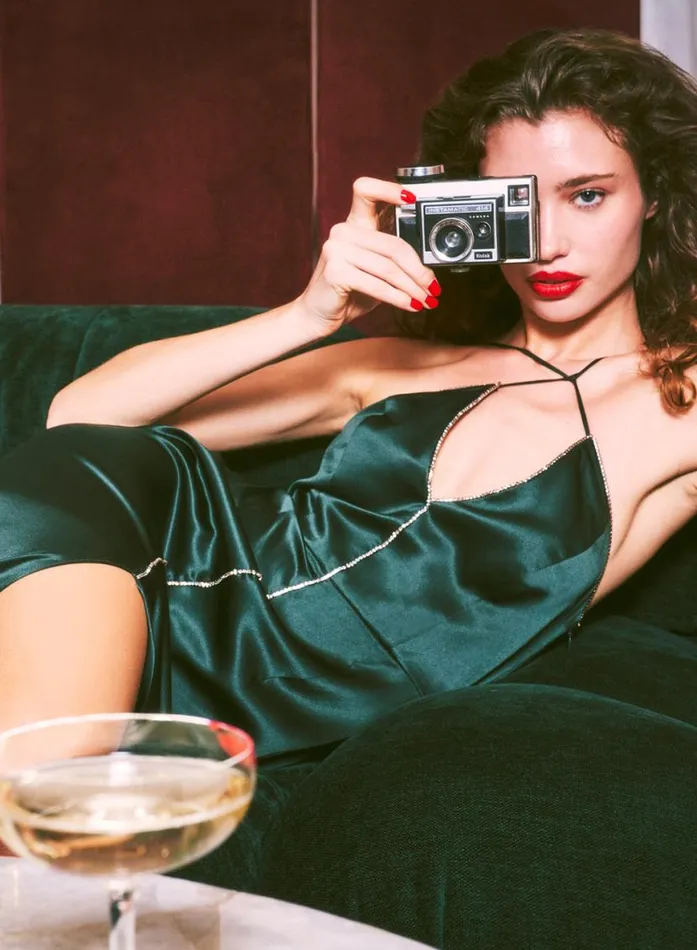 Dresses Clothing Fleur Du Mal Embellished Silk Dress Envy