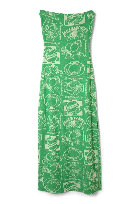 Dresses Women Damson Madder Mae Fruit Label Jacquard Midi Dress