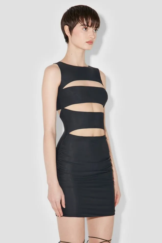 Dresses Women MISBHV Elena Tank Mini Dress Black
