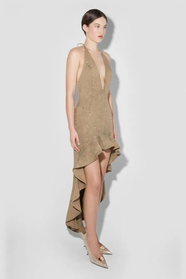 Dresses Women MISBHV Ibiza Dress Brown