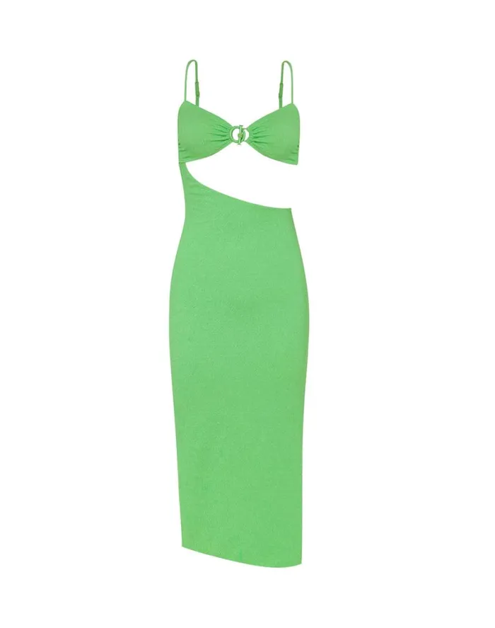 Dresses Women ViX Paula Hermanny Firenze Kelly Detail Midi Dress 8211 Seaside