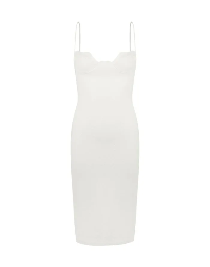 Dresses Women ViX Paula Hermanny Firenze Lou Midi Dress 8211 Off White