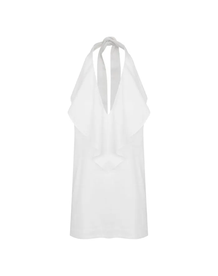 Dresses Women ViX Paula Hermanny Gaia Short Dress 8211 Off White
