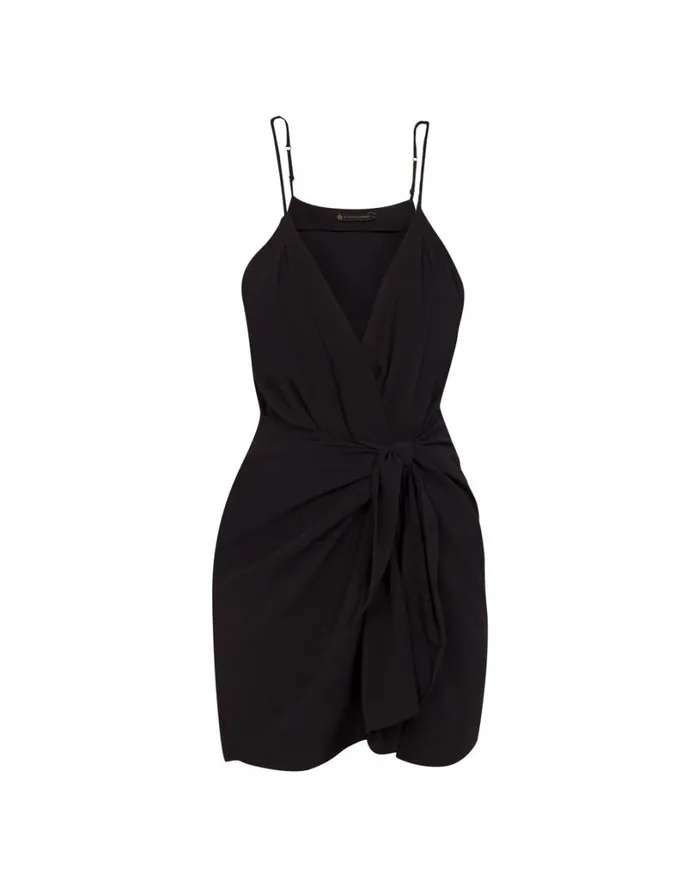 Dresses Women ViX Paula Hermanny Gisa Short Dress 8211 Black